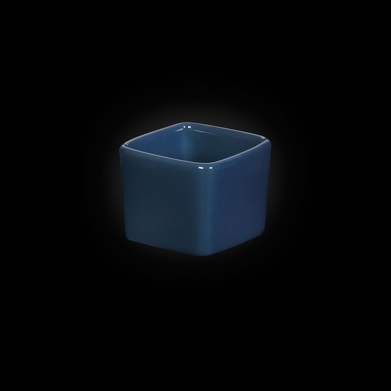 Емкость для соуса квадратная синяя Colore "Corone" 50мм 60мл [LQ-SK0023-A6855]